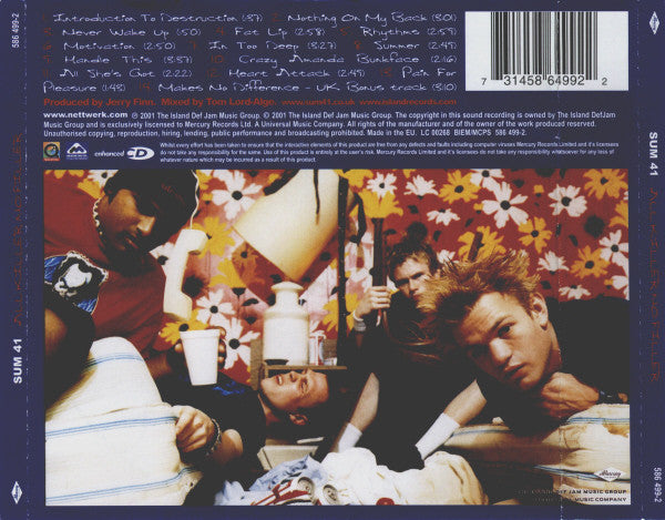 Sum 41 : All Killer No Filler (CD, Album, Enh, S/Edition)