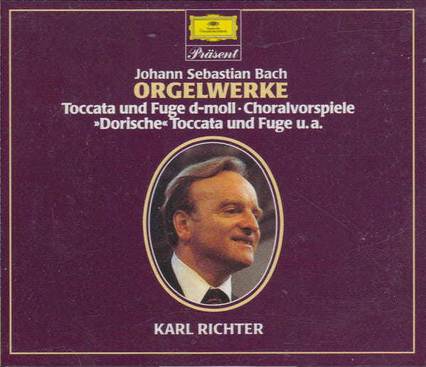 Johann Sebastian Bach, Karl Richter : Orgelwerke (2xCD, Comp, RE)