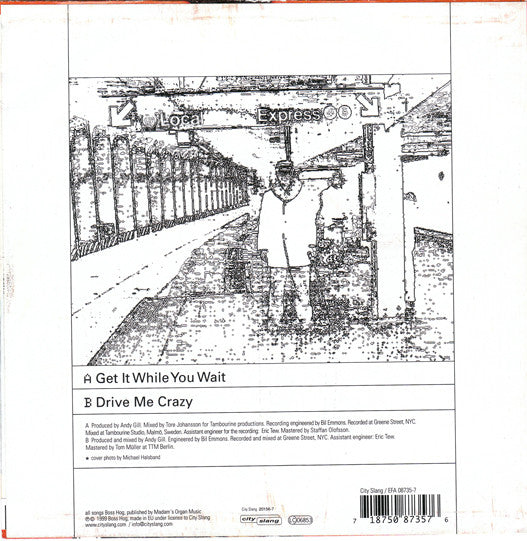 Boss Hog : Get It While You Wait (7", Single)
