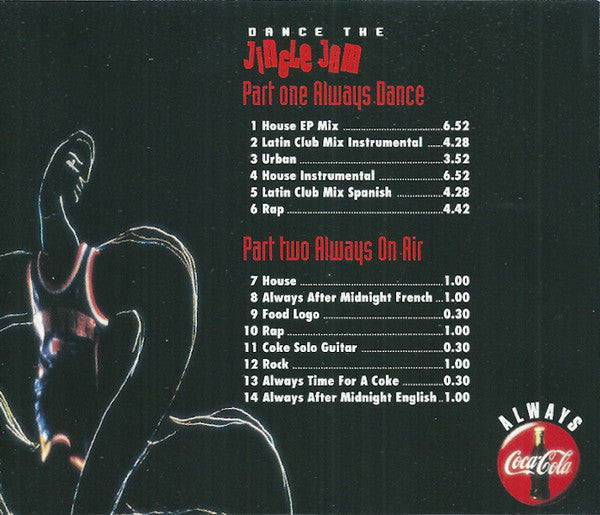 Unknown Artist : Dance The Jingle Jam (CD, Promo)