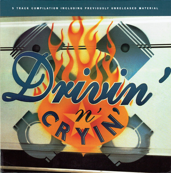 Drivin' N' Cryin' : Fly Me Courageous (10", Comp)