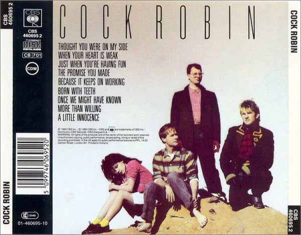 Cock Robin : Cock Robin (CD, Album, RE)