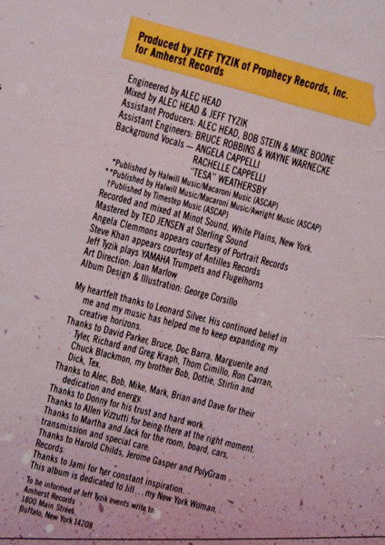 Jeff Tyzik : Jammin' In Manhattan (LP, Album)