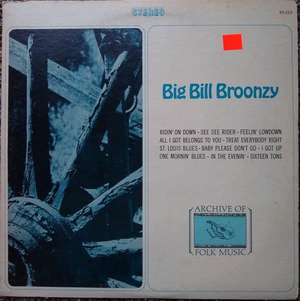 Big Bill Broonzy : Big Bill Broonzy (LP, RE)