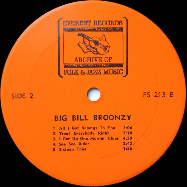 Big Bill Broonzy : Big Bill Broonzy (LP, RE)