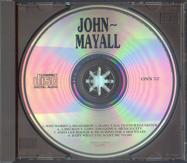 John Mayall : John Mayall (CD, Album, RE)