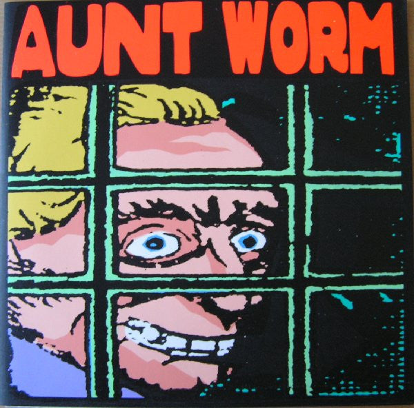 Aunt Worm : Saucy Young Lady (7", Single, Red)