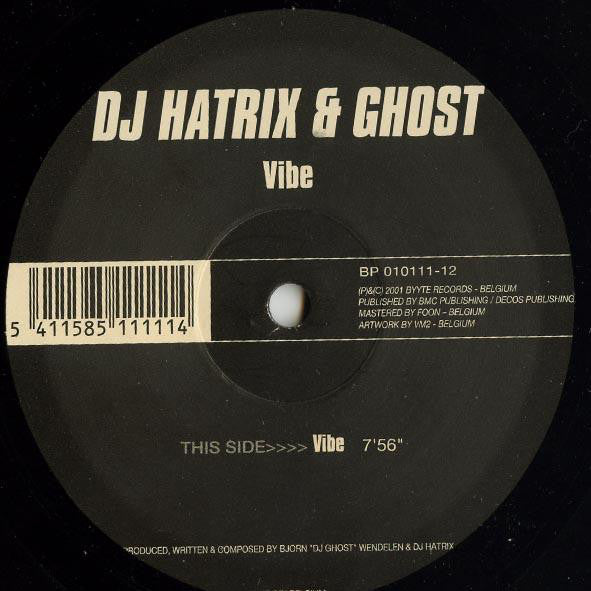 Definitely N.O.T. / DJ Hatrix & DJ Ghost : Pino & Ghost At The Pool / Vibe (12")