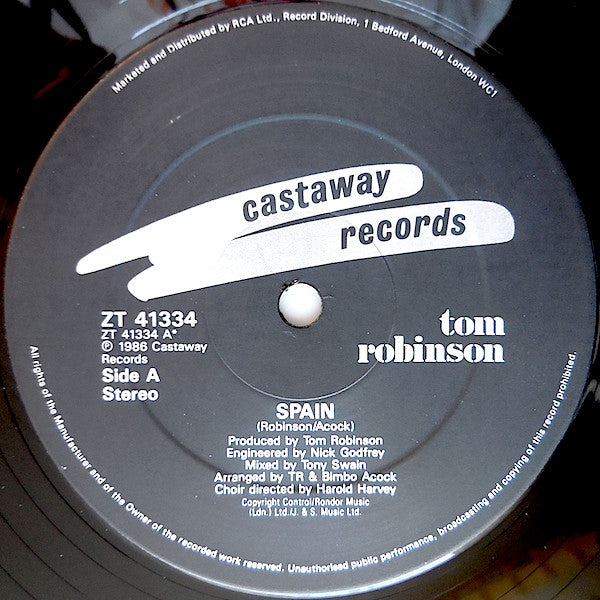 Tom Robinson : Spain (12")