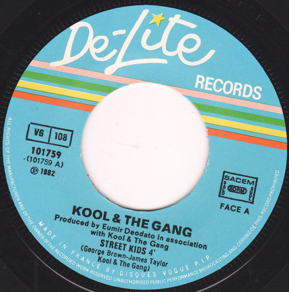 Kool & The Gang : Street Kids (7", Single)