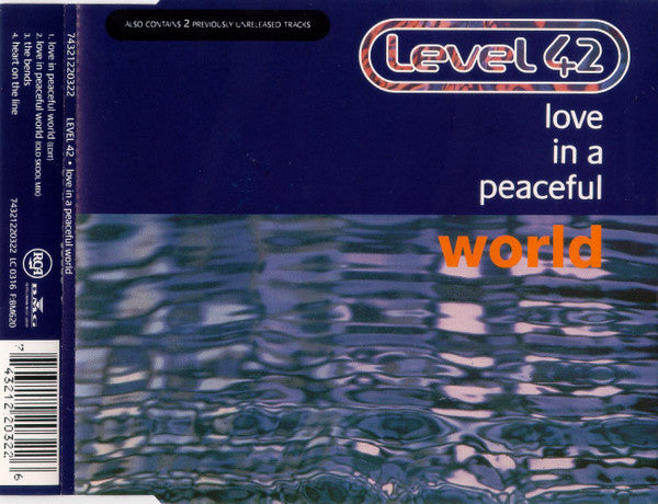 Level 42 : Love In A Peaceful World (CD, Single)