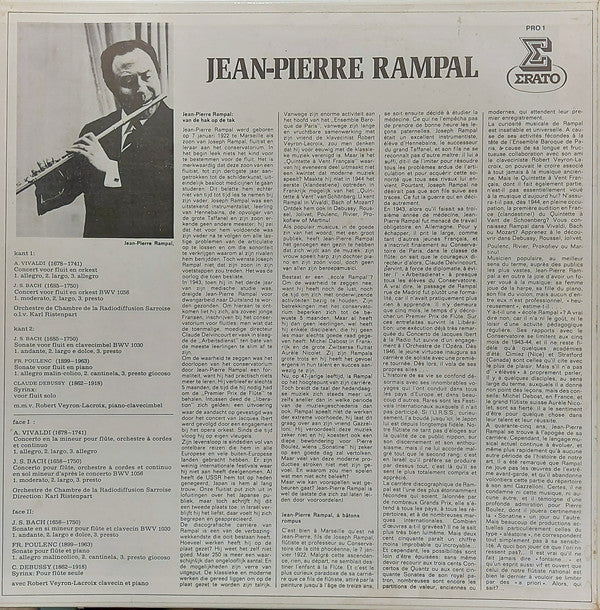 Jean-Pierre Rampal : Jean-Pierre Rampal (LP, Comp)