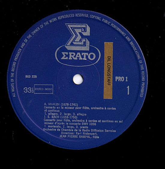 Jean-Pierre Rampal : Jean-Pierre Rampal (LP, Comp)