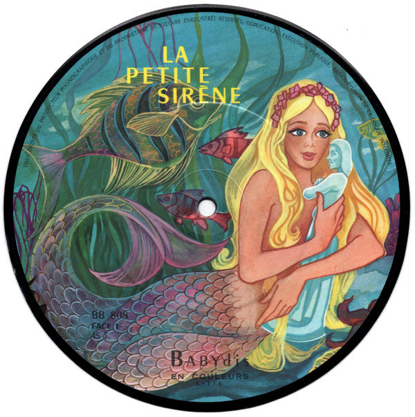 Anne Vernon : La Petite Sirène (7", Single, Pic)