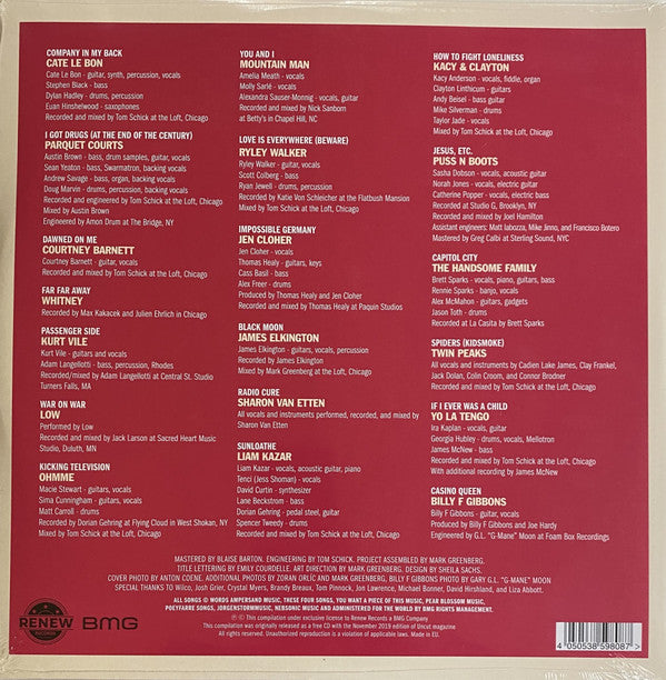 Various : Wilcovered (2xLP, RSD, Comp, Ltd)