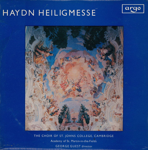 Joseph Haydn - St. John's College Choir, The Academy Of St. Martin-in-the-Fields, George Guest (2) : Heiligmesse (LP)