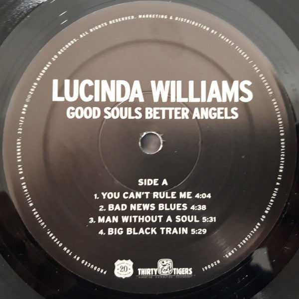 Lucinda Williams : Good Souls Better Angels (2xLP, Album)