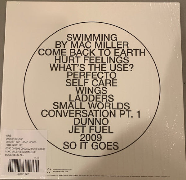 Mac Miller : Swimming (2xLP, Album, Ltd, RE, Blu)
