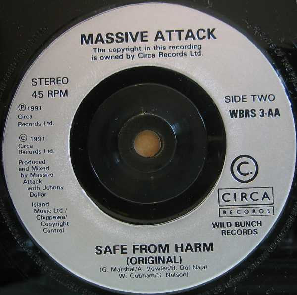 Massive Attack : Safe From Harm (7", Single)