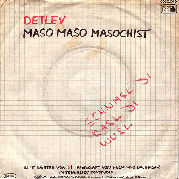 Ixi : Ixi=Ickxzsi (7", Single)