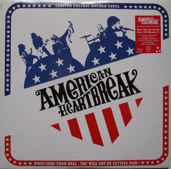 American Heartbreak : Postcards From Hell / You Will Not Be Getting Paid! (2xLP, Album, Comp, Ltd)