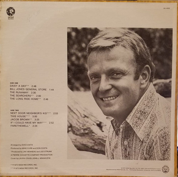 Jud Strunk : Daisy A Day (LP, Album)