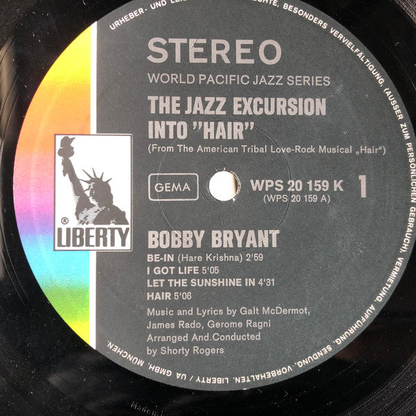 Bobby Bryant : The Jazz Excursion Into Hair (LP, Album)