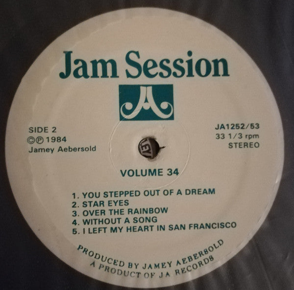 Jamey Aebersold : Jam Session For Instrumentalists & Vocalists (2xLP, Album)