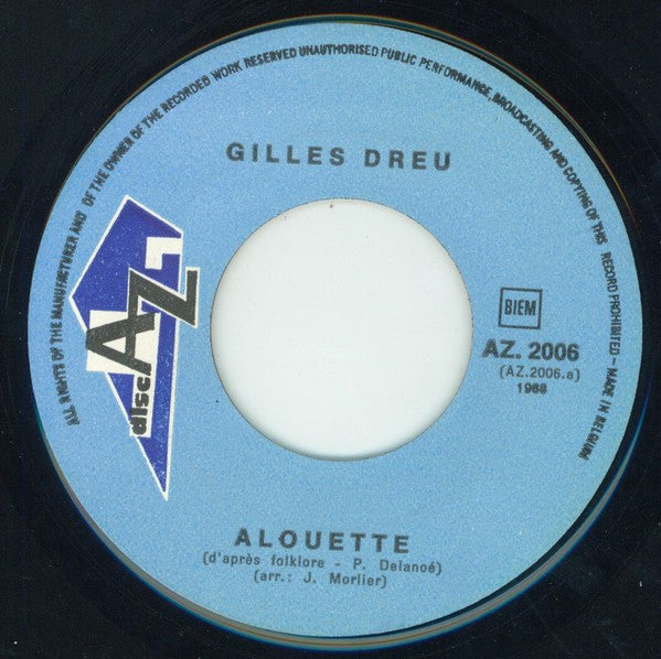 Gilles Dreu : Alouette (7", Single)