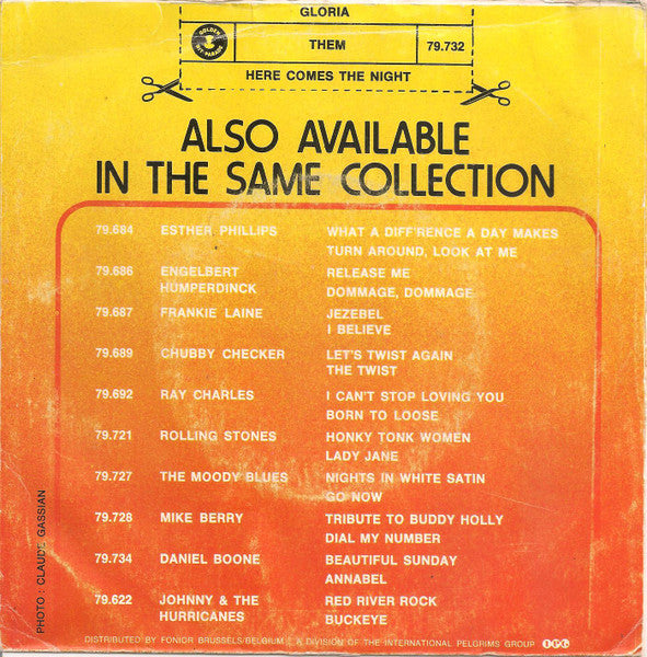 Them (3) : Gloria (7")