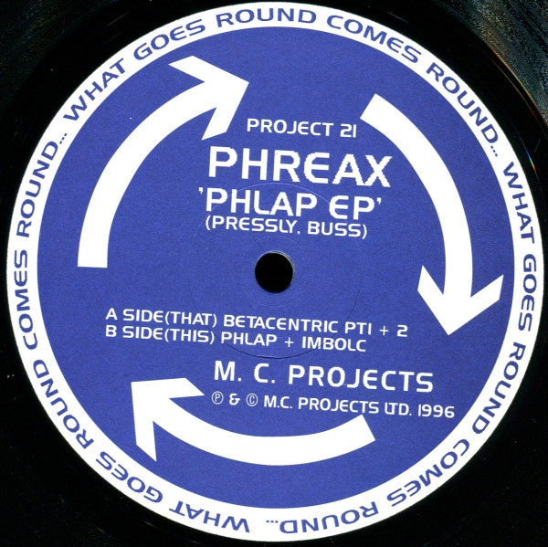 Phreax : Phlap EP (12", EP)