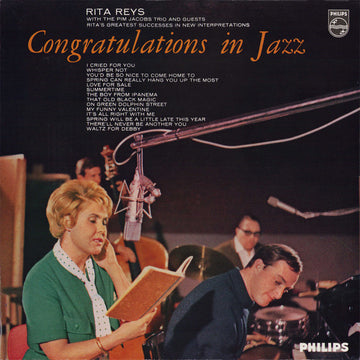 Rita Reys : Congratulations In Jazz (LP, Album, Mono)