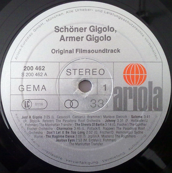 Various : Schöner Gigolo - Armer Gigolo (LP, Comp)