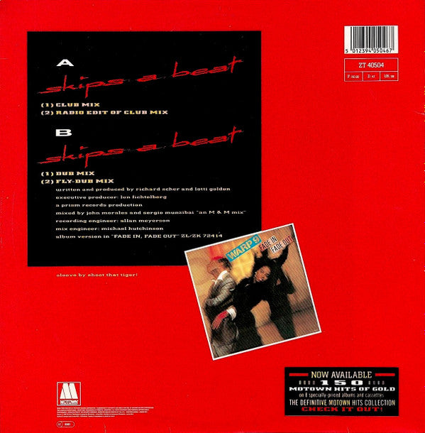 Warp 9 : Skips A Beat (12", Single)