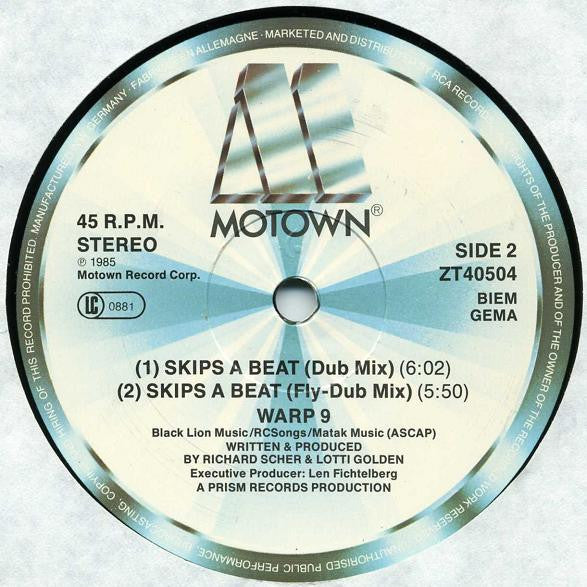 Warp 9 : Skips A Beat (12", Single)