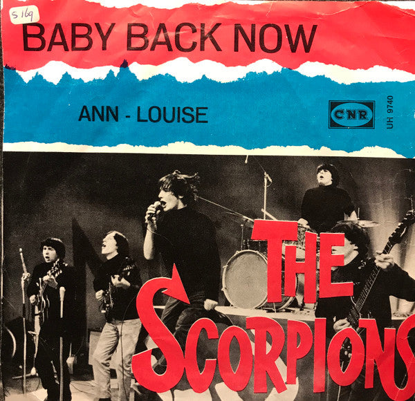 The Scorpions : Ann-Louise / Baby Back Now (7", Single, Red)