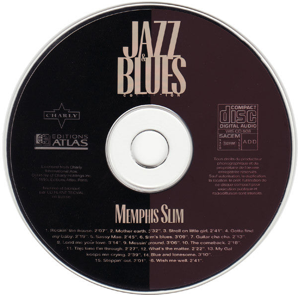 Memphis Slim : Jazz & Blues Collection Vol. 8 (CD, Comp, RM)