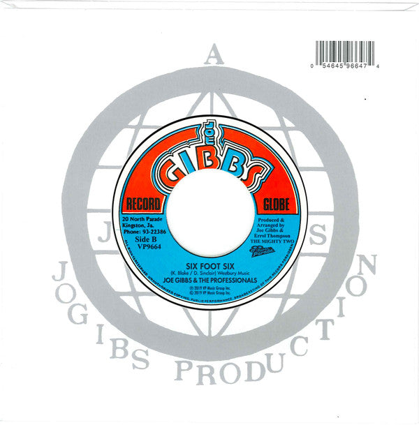 Prince Alla / Joe Gibbs & The Professionals : Naw Go A Them Burial / Six Foot Six (7", RE)