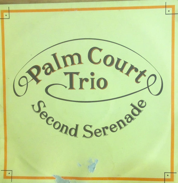 Palm Court Trio : Second Serenade (LP)