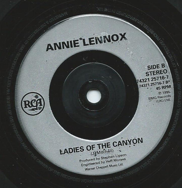 Annie Lennox : No More “I Love Youʼsˮ (7", Single)
