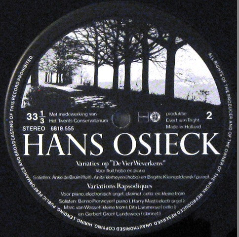 Hans Osieck : Hans Osieck (LP)