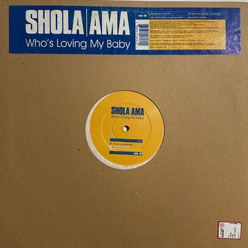 Shola Ama : Who's Loving My Baby (12")