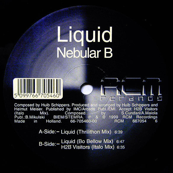 Nebular B : Liquid (12")
