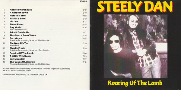 Steely Dan : Roaring Of The Lamb (CD, Comp)