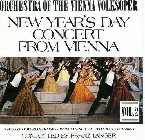 Wiener Volksopernorchester, Franz Langer : New Year's Day Concert From Vienna Vol. 2 (CD)