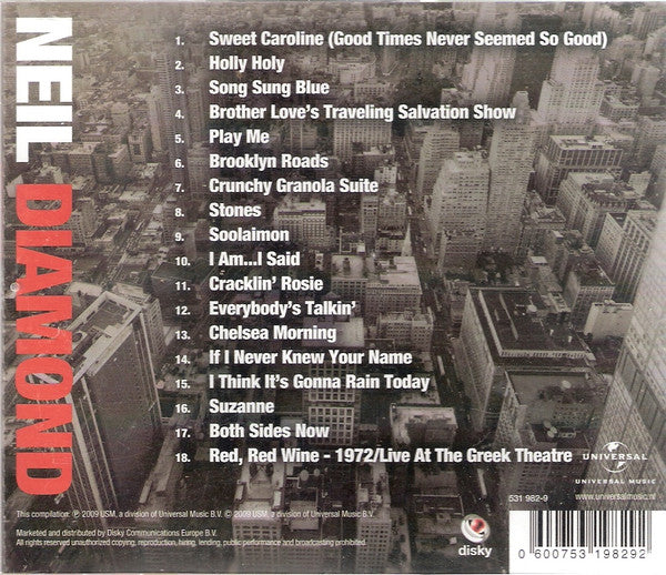 Neil Diamond : The Best Of Neil Diamond (CD, Comp, RE)