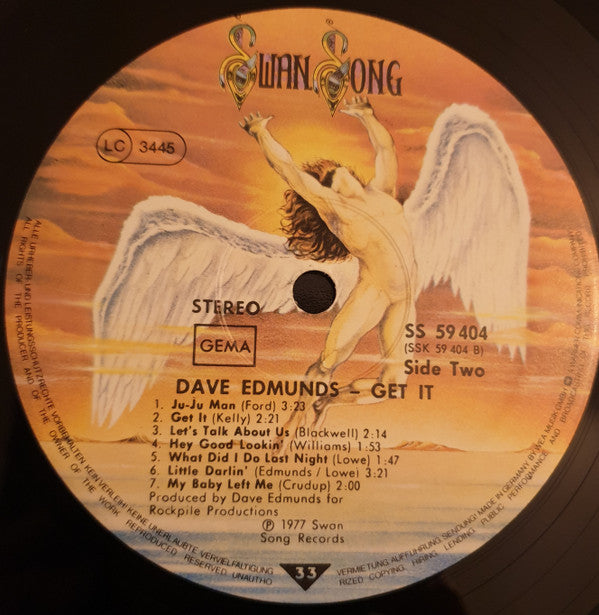 Dave Edmunds : Get It (LP, Album)