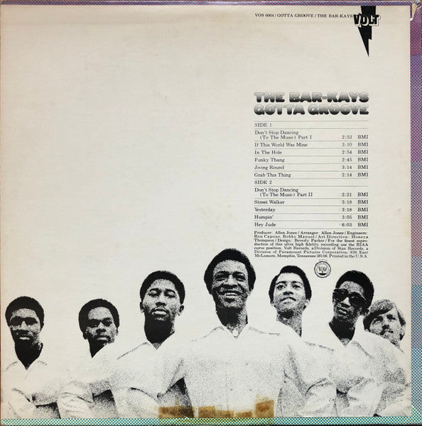The Bar-Kays* : Gotta Groove (LP, Album)