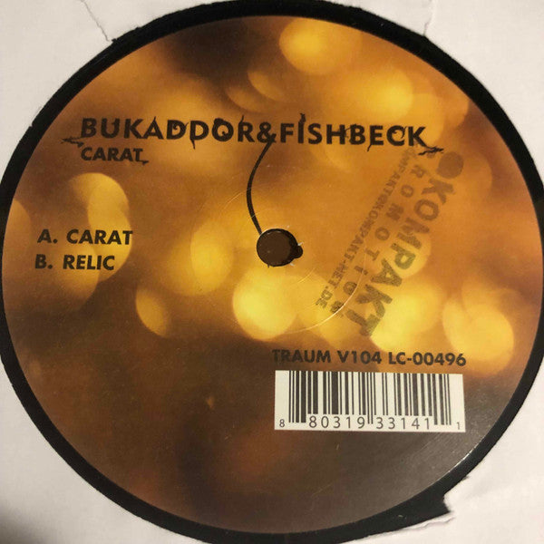 Baggy Bukaddor & Tim Fishbeck : Carat (12")