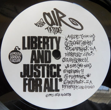 Air Tattoo : Liberty And Justice For All (12")